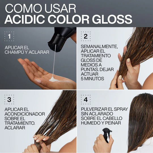 Acidic Color Gloss Activated Glass Gloss Treatment 237ml - Imagen 5